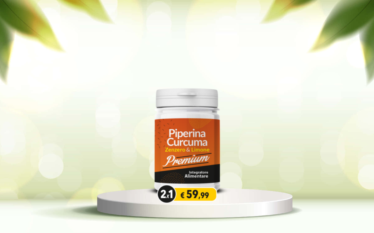 Scopri i benefici detox di piperina e curcuma premium per intestino e metabolismo