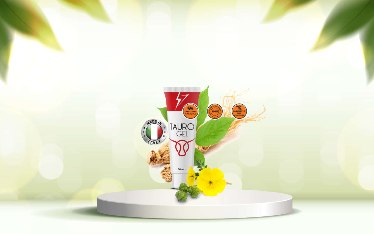Prova Tauro Gel: potenzia le prestazioni sessuali in modo naturale e sicuro