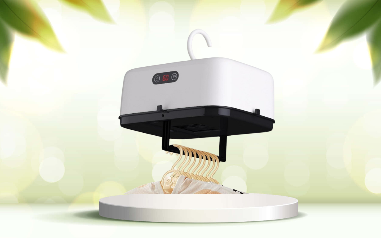 Asciugatrice portatile compatta: prova l’asciugatura rapida anche in poco spazio