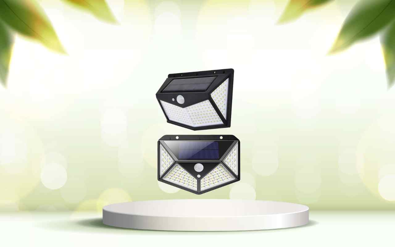 Scopri i vantaggi del faretto solare 100 LED: illumina e risparmia subito